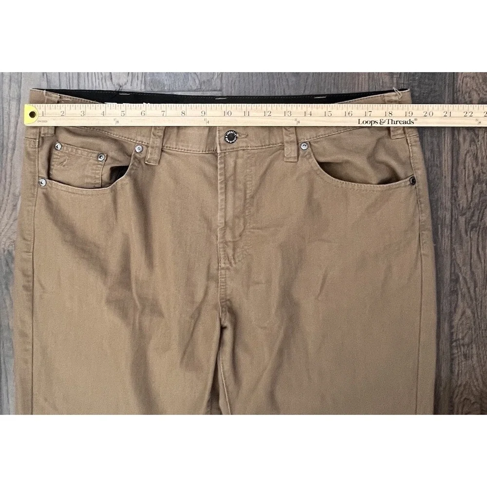 Lois Jeans Pants Mens 38x32 Tan‎ Sierra Extensible Stretch Preppy Stretch Pants